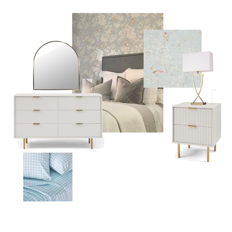 Madeleine Bedroom Mood Board by Bobbie Mia Designs on Style Sourcebook