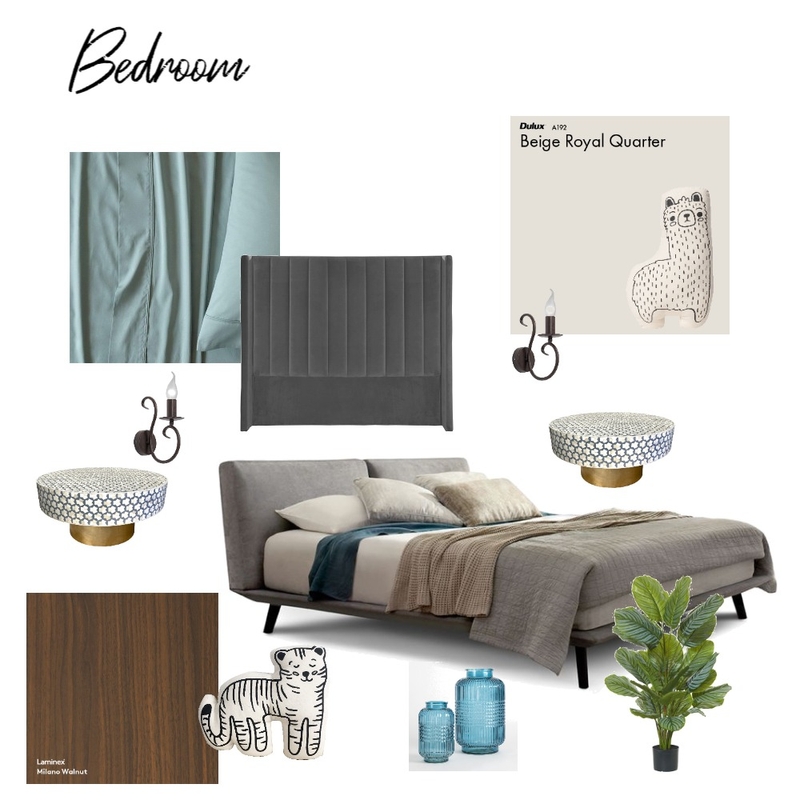 Bedroom Mood Board by Ekaterina Semina on Style Sourcebook