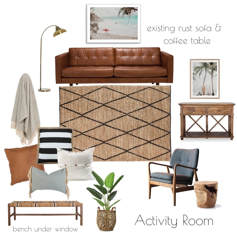 Cambria Island Retreat Project Mood Board by Loom+Tusk Interiors on Style Sourcebook