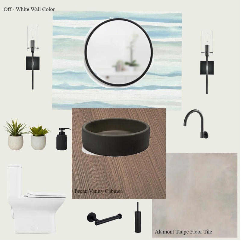 Powder Room Second Option Mood Board by Ralitsa on Style Sourcebook