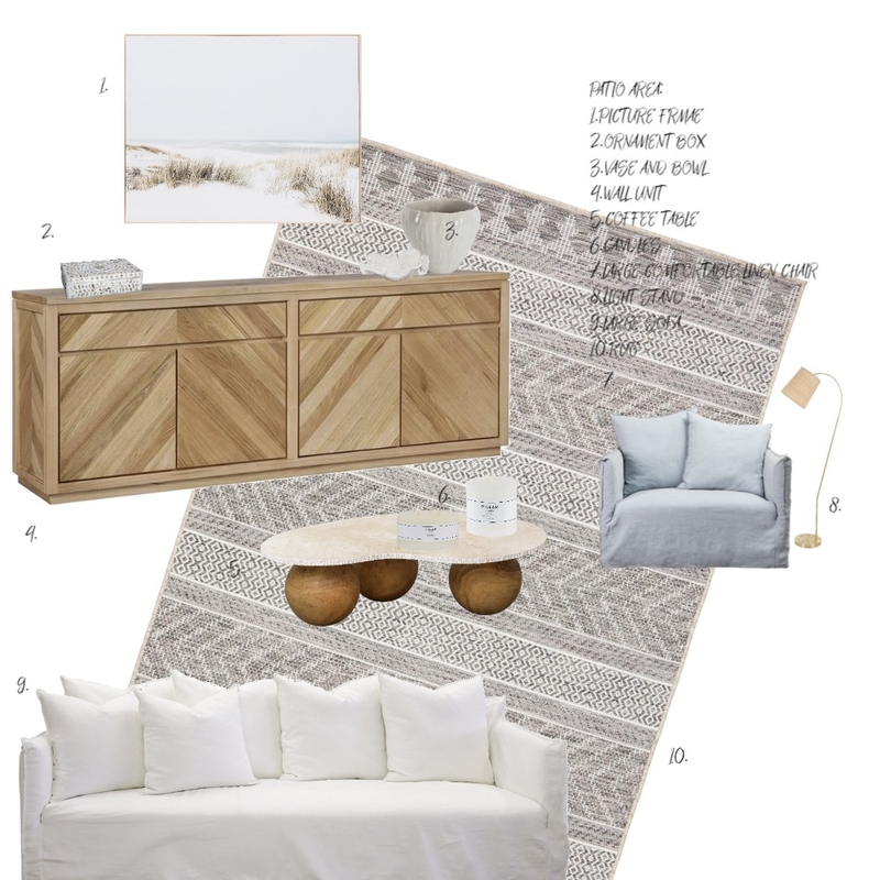 SAMPLE BOARD - PATIO Mood Board by Pamela Goncalves on Style Sourcebook