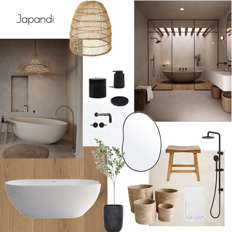 Japandi Mood Board by nicolegeht on Style Sourcebook