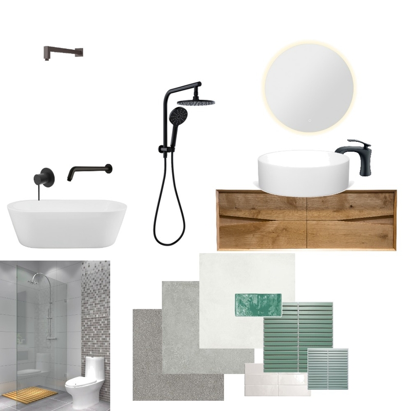 Bathroom Mood Board by MandyLeppens on Style Sourcebook