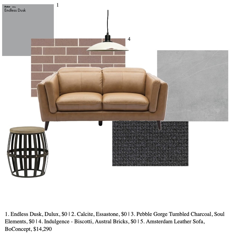 INDUSTRIAL - Sample Board Mood Board by NadyaAfri on Style Sourcebook