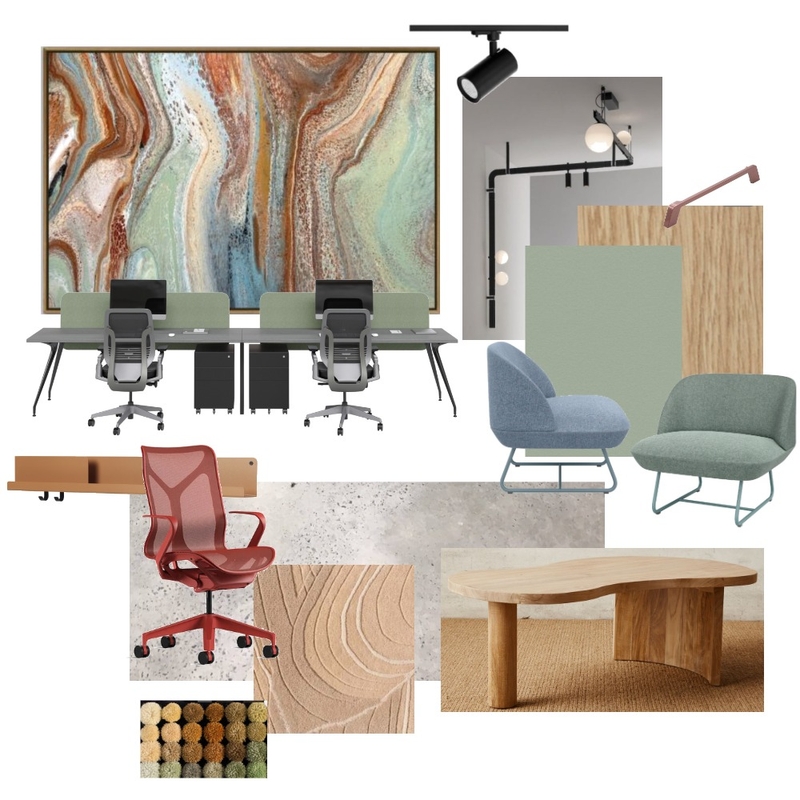 Office Open Plan Mood Board by stephanient on Style Sourcebook