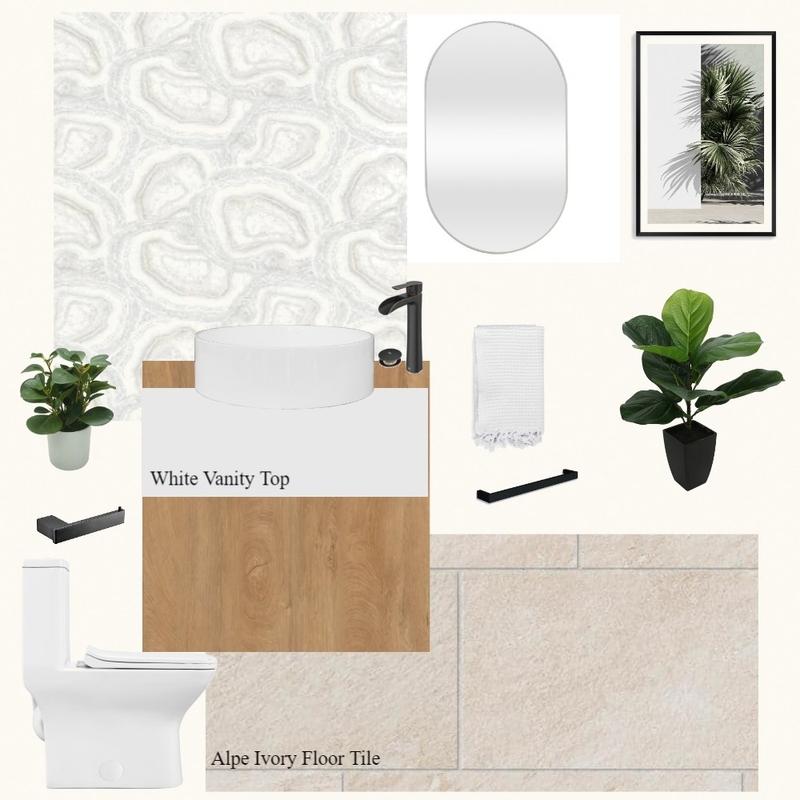 Powder Room Mood Board by Ralitsa on Style Sourcebook