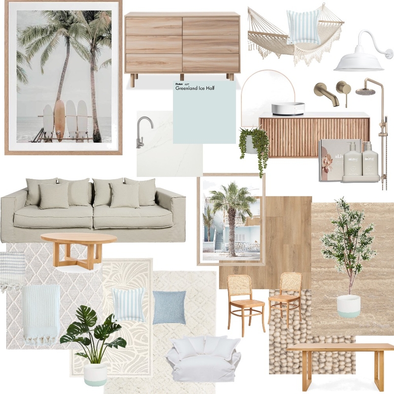 Coastal casual Mood Board by Tani Mac on Style Sourcebook