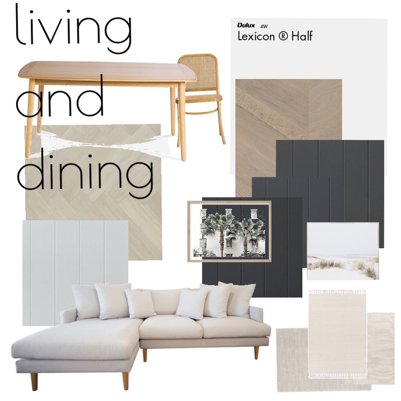 Living Dining Coastal Mood Board by MonJ on Style Sourcebook