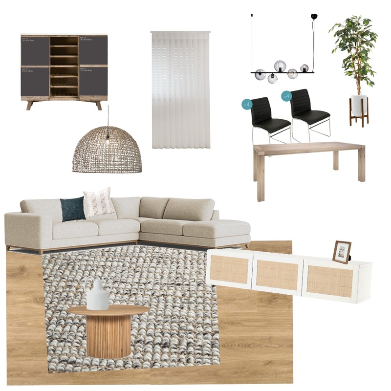 living room/dining room Mood Board by KC1 on Style Sourcebook