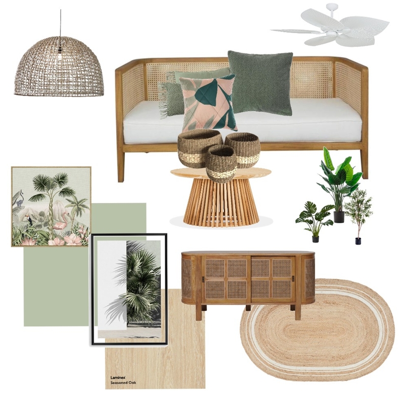 Tropical island Living Mood Board by Iquiambao on Style Sourcebook