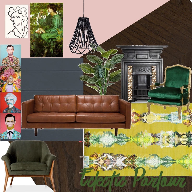 Eclectic Mood Board by alexanderdesigns on Style Sourcebook