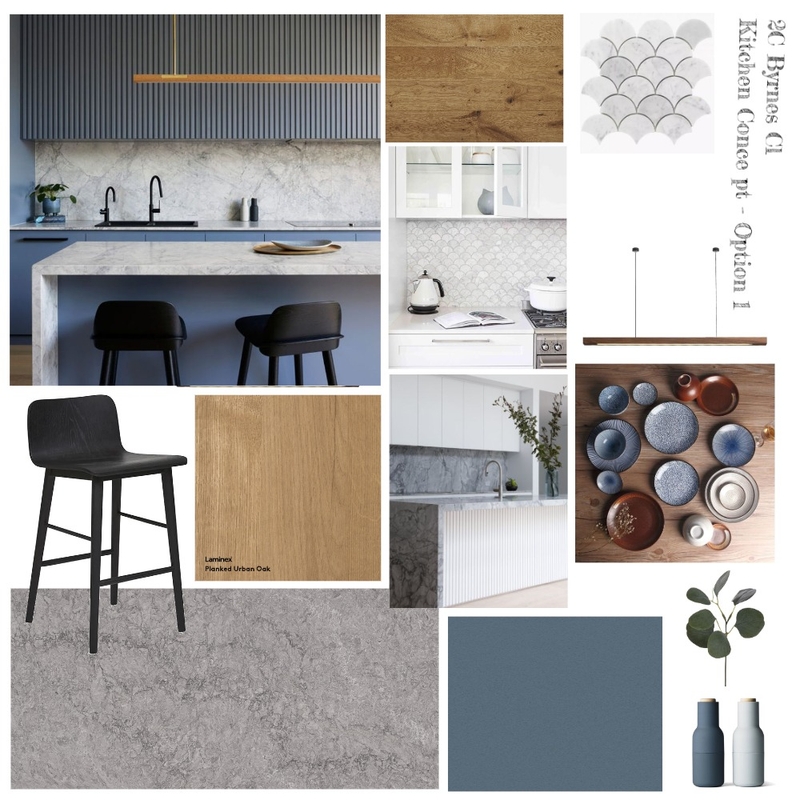 2C Byrnes - Kitchen Concept - Option 1B Mood Board by bronteskaines on Style Sourcebook