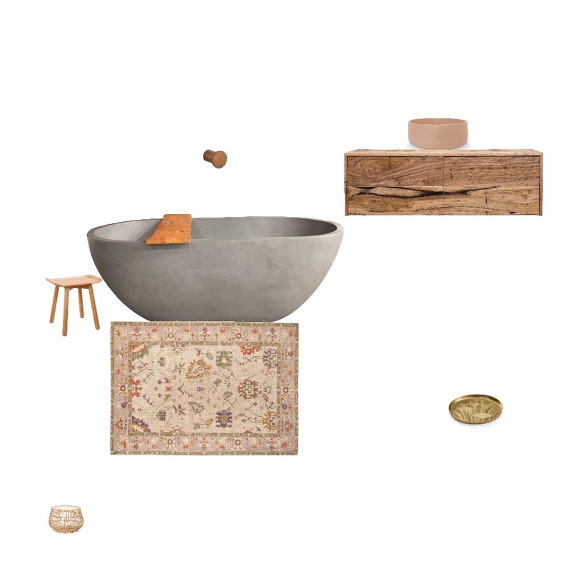 bathrom- wabi Mood Board by MOSS on Style Sourcebook