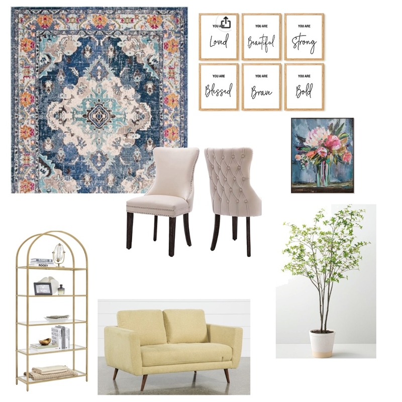 Padmini study Mood Board by Live in Bloom design on Style Sourcebook