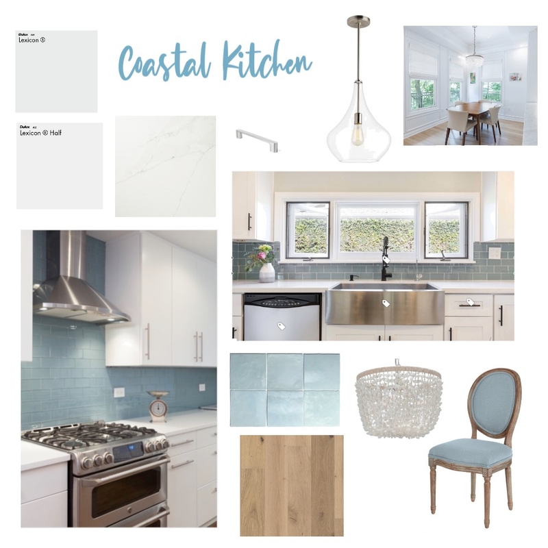 Coastal Kitchen Mood Board by Tanya Hunt on Style Sourcebook