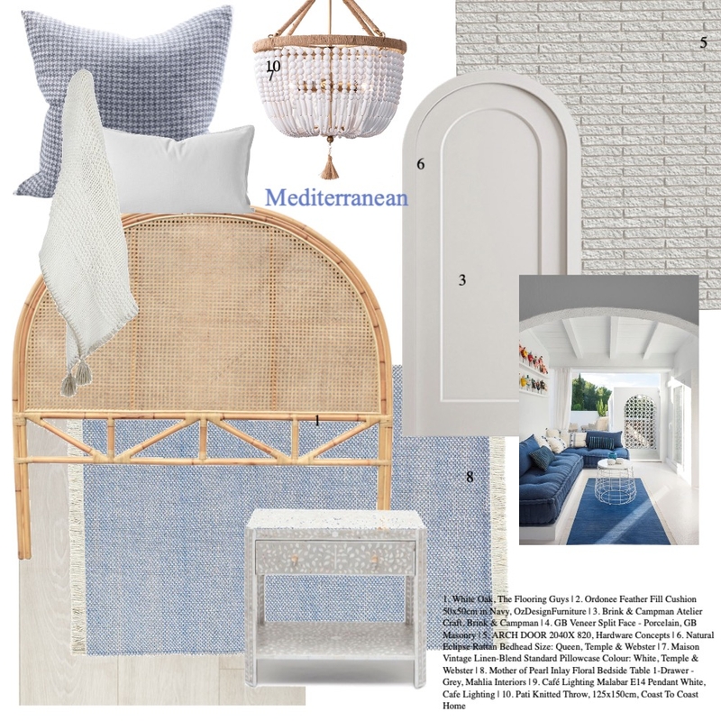 Mediterranean Mood Board by crystalcherrett7 on Style Sourcebook