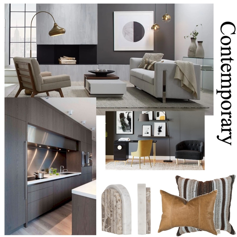 Contemporary Mood Board by MS on Style Sourcebook