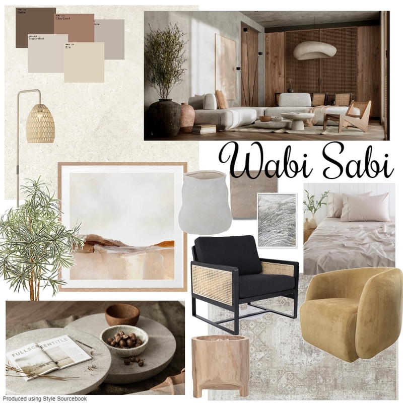 Wabi Sabi Mood Board by LaurenGatt on Style Sourcebook