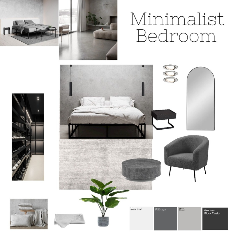 Minimalist Dedroom Mood Board by Pryscyla on Style Sourcebook