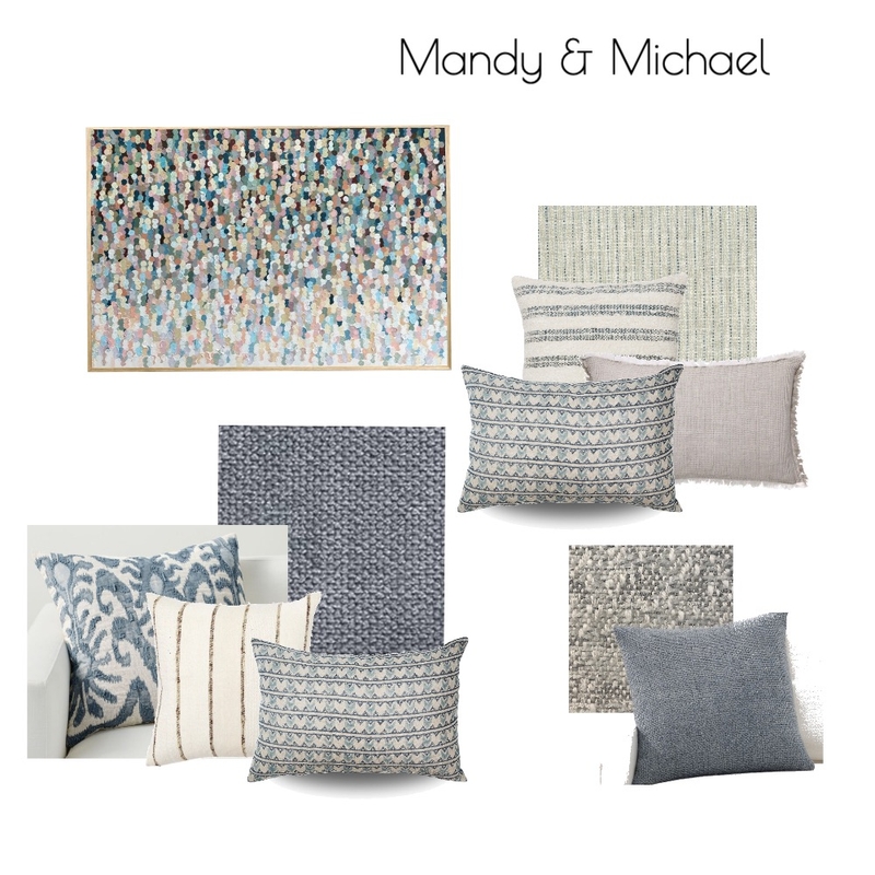 M&M Cushions Mood Board by Boutique Yellow Interior Decoration & Design on Style Sourcebook