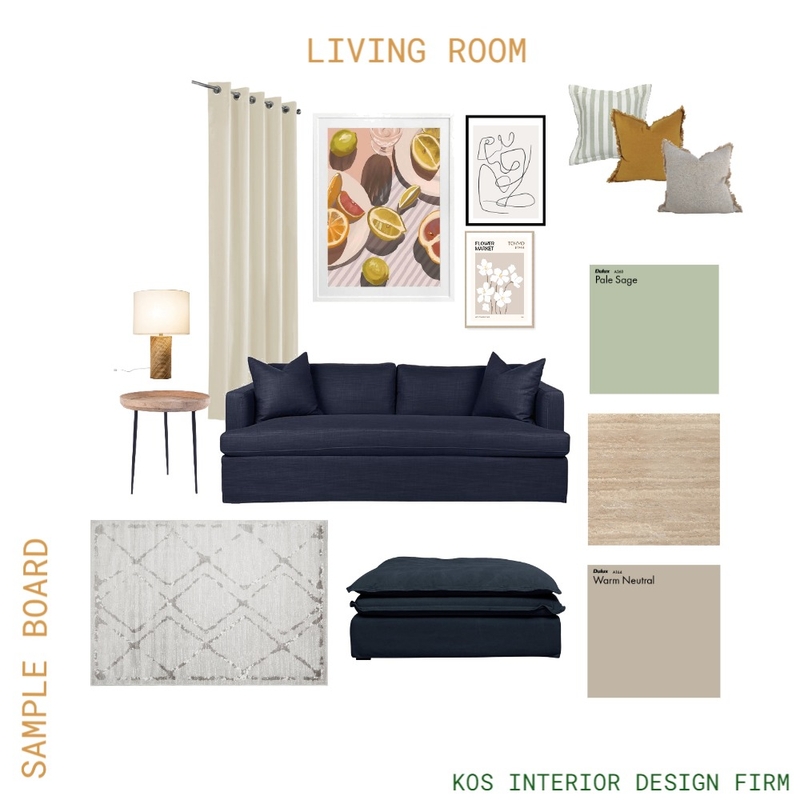 living room sample board Mood Board by Anna Zarpellon on Style Sourcebook