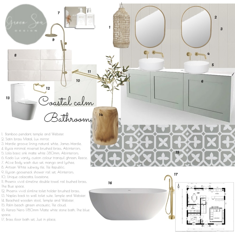 module 9 bathroom design Mood Board by Lauren ulherr on Style Sourcebook