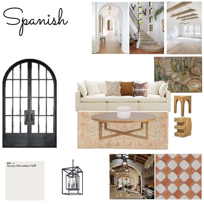 Spanish Mood Board by temi on Style Sourcebook