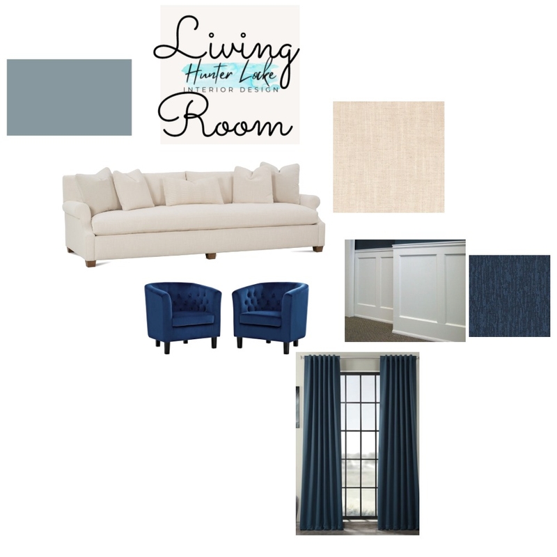 Living Room Mood Board by Hunter Locke Designs on Style Sourcebook