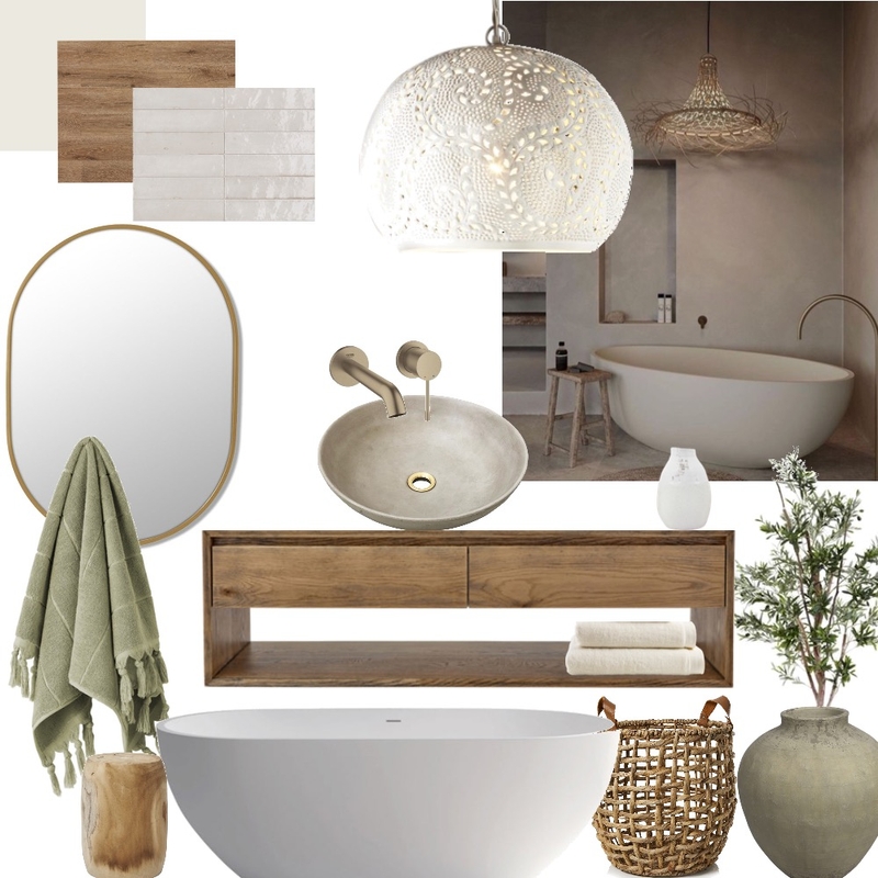 Bathroom Mood Board by Kate on Style Sourcebook