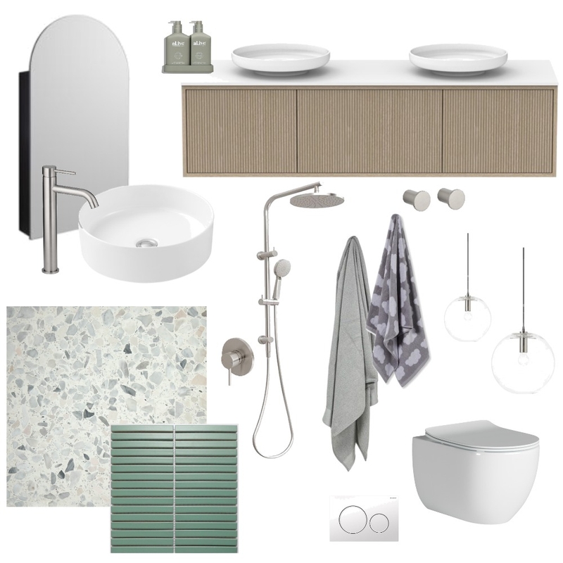 ensuite Mood Board by ErinJ on Style Sourcebook