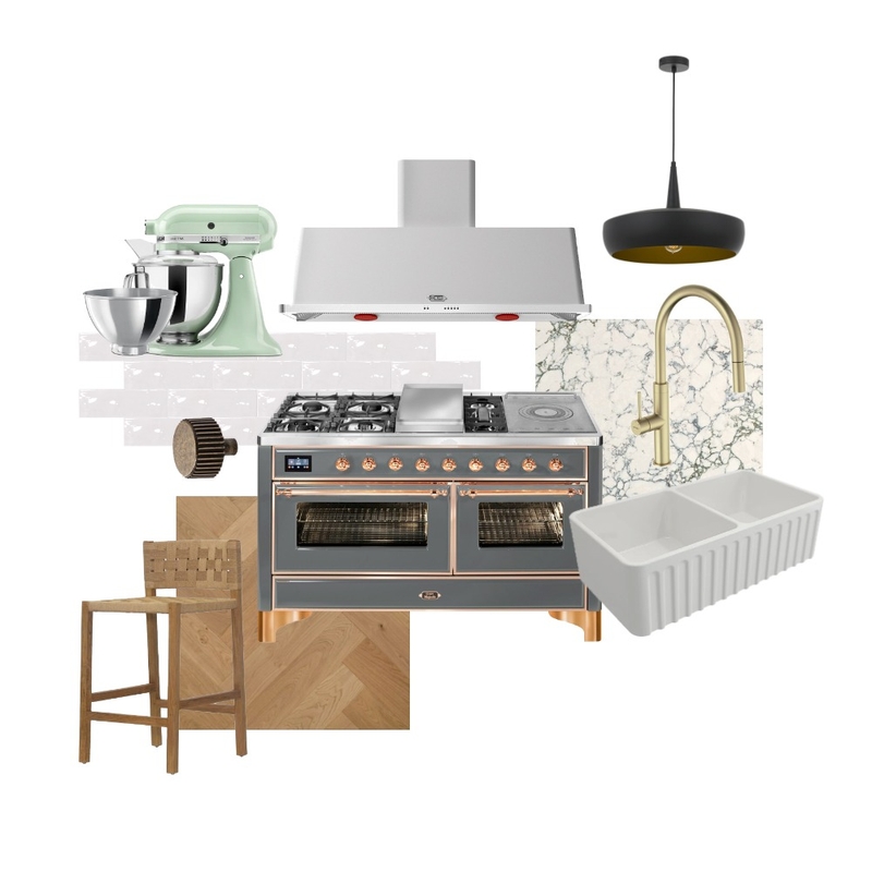 The Block - Tom and Sarah-Jane's Kitchen Mood Board by The Blue Space on Style Sourcebook