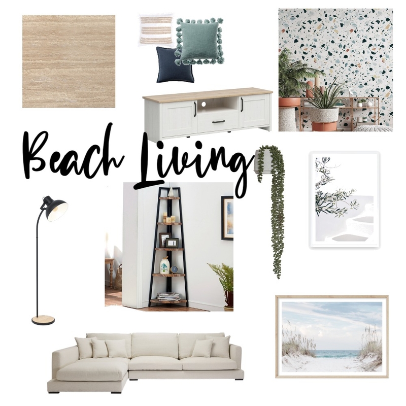 Beach Living Mood Board by kaitlyn.fong on Style Sourcebook