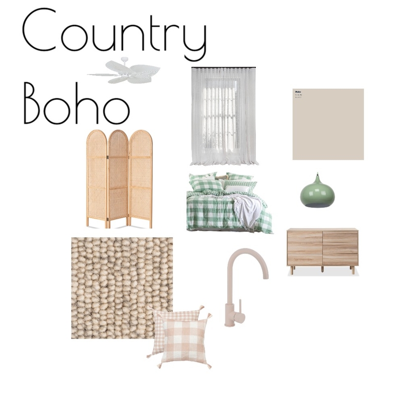 Country Boho Mood Board by zmilburn on Style Sourcebook