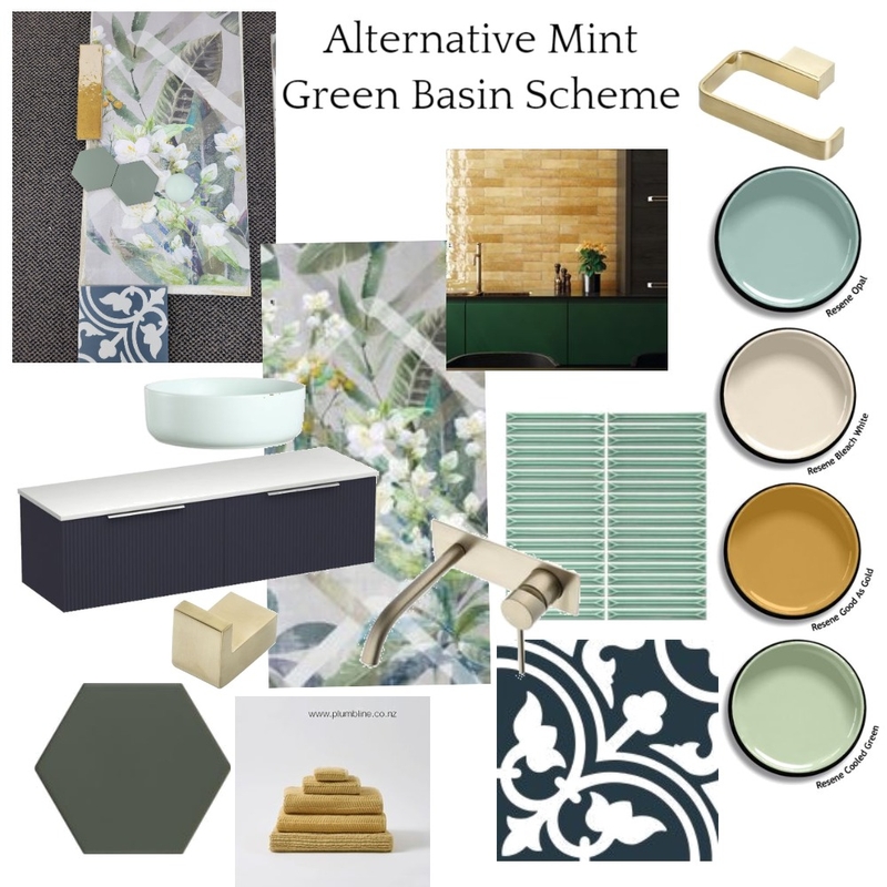 Alternative Mint Green Basin Scheme Mood Board by JJID Interiors on Style Sourcebook