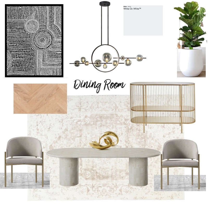 Dining Room Mood Board by RachaelKershler on Style Sourcebook