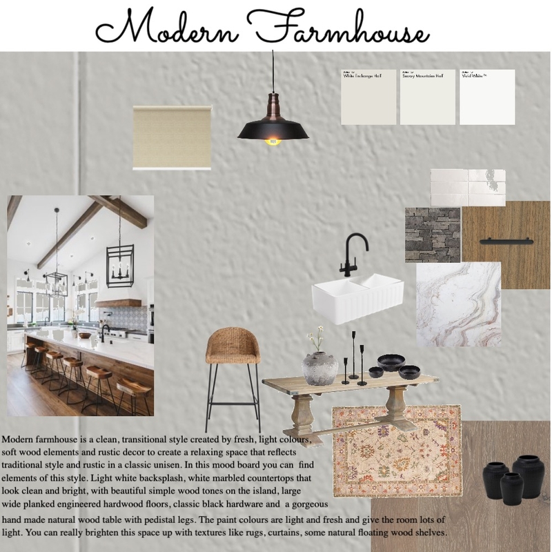 modern farm house Mood Board by undefined on Style Sourcebook