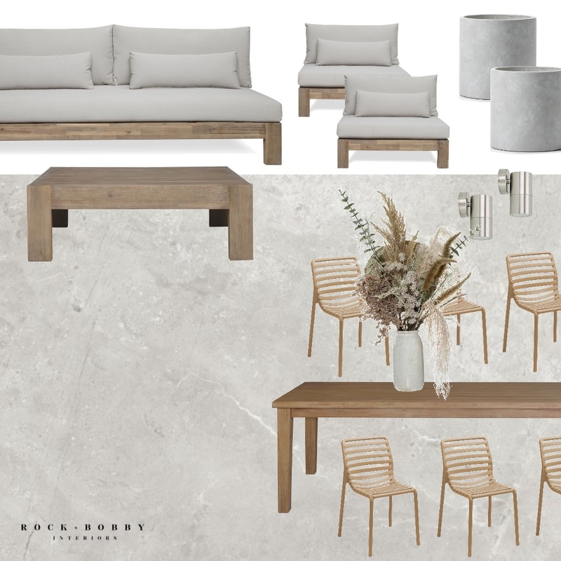 Neutral Outdoor Seating Mood Board by ameliarogers on Style Sourcebook