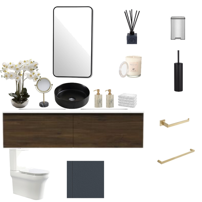 TASTE WHISKEY BAR POWDER ROOMS Mood Board by mutindi on Style Sourcebook