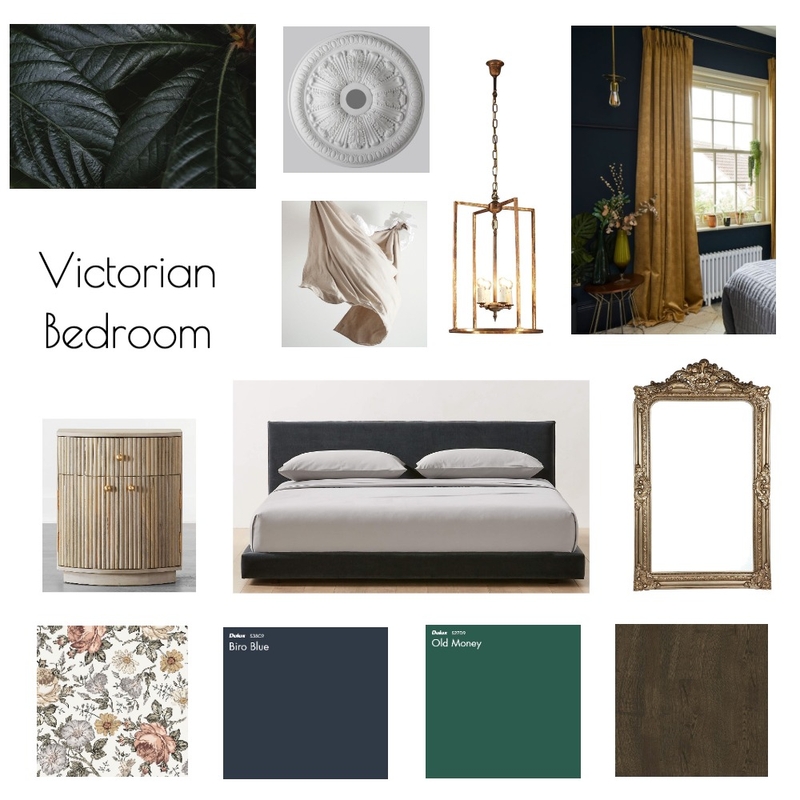 Victorian Bedroom Mood Board by brittanyduke on Style Sourcebook