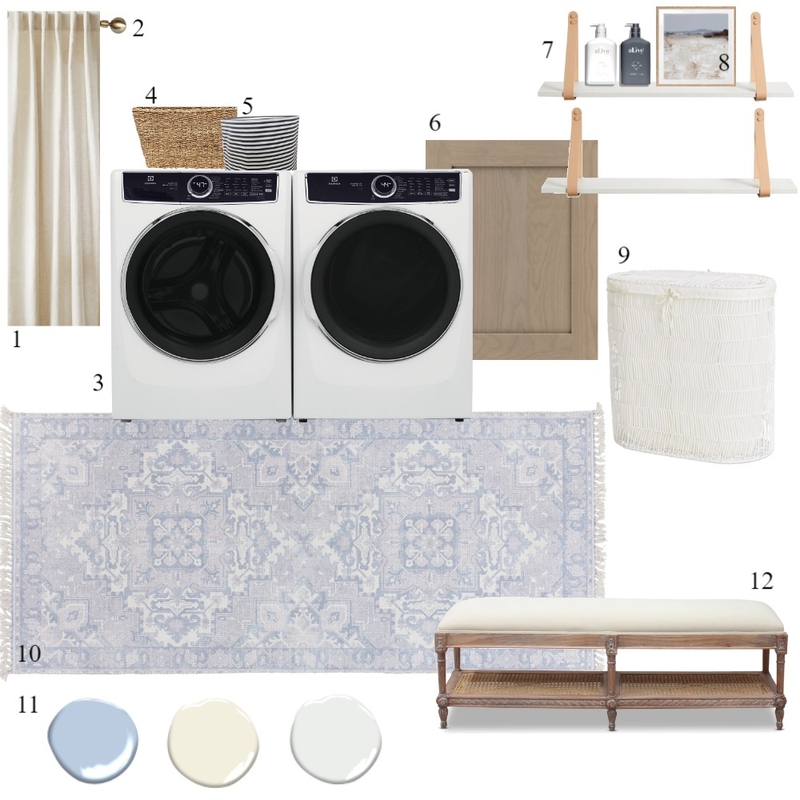 IDI Assignment 9 Laundry Mood Board by Lauryn Nelson on Style Sourcebook