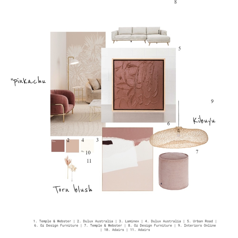 Pink Mood Board by kamiamcwilliams on Style Sourcebook