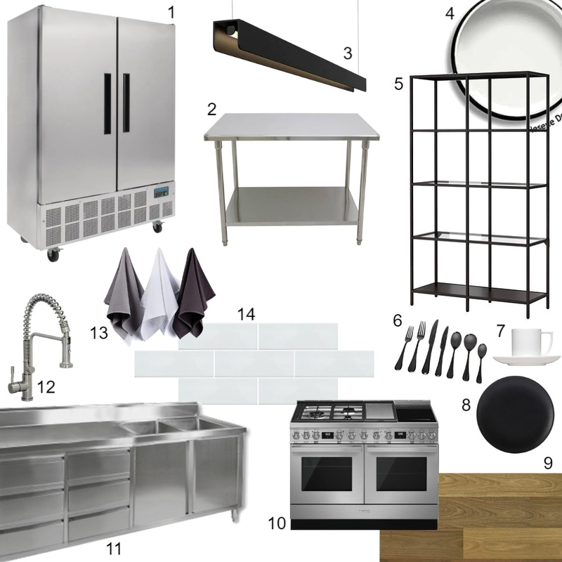 commercial kitchen Mood Board by Ghost on Style Sourcebook