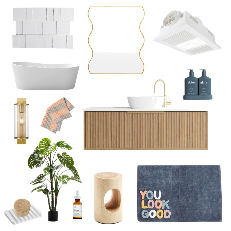 Coastal Bathroom 🐚 Mood Board by Lighting Illusions on Style Sourcebook