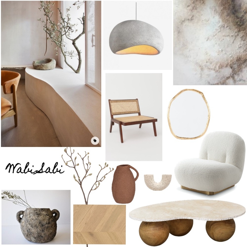 Wabi Sabi Mood Board by Maria Cursaro on Style Sourcebook