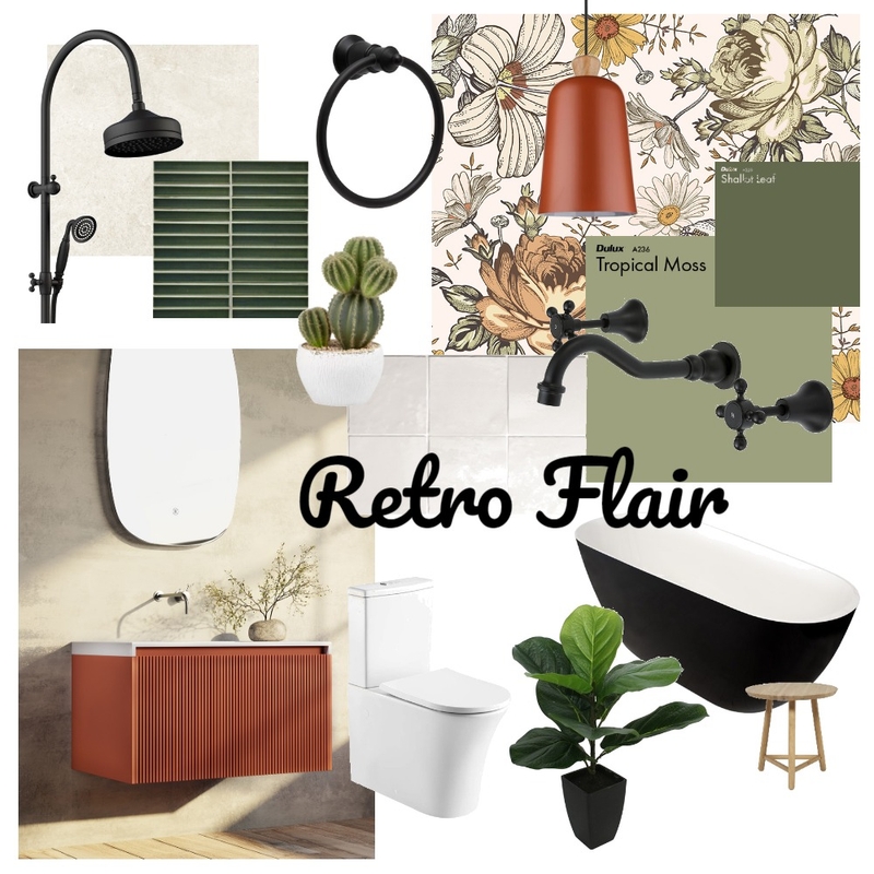 Retro Flair Mood Board by CSugden on Style Sourcebook