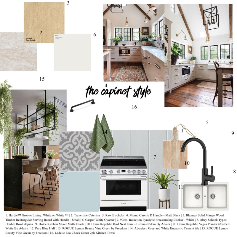 Kitchen Mood Board by Asma yami on Style Sourcebook