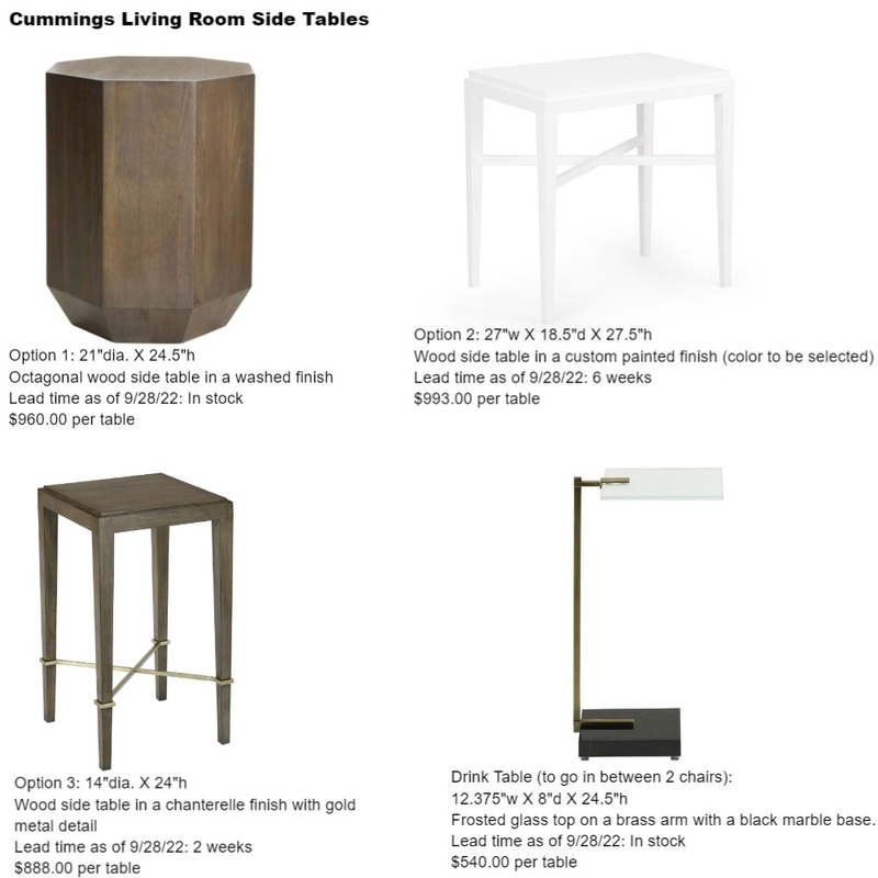 cummings lr tables Mood Board by Intelligent Designs on Style Sourcebook