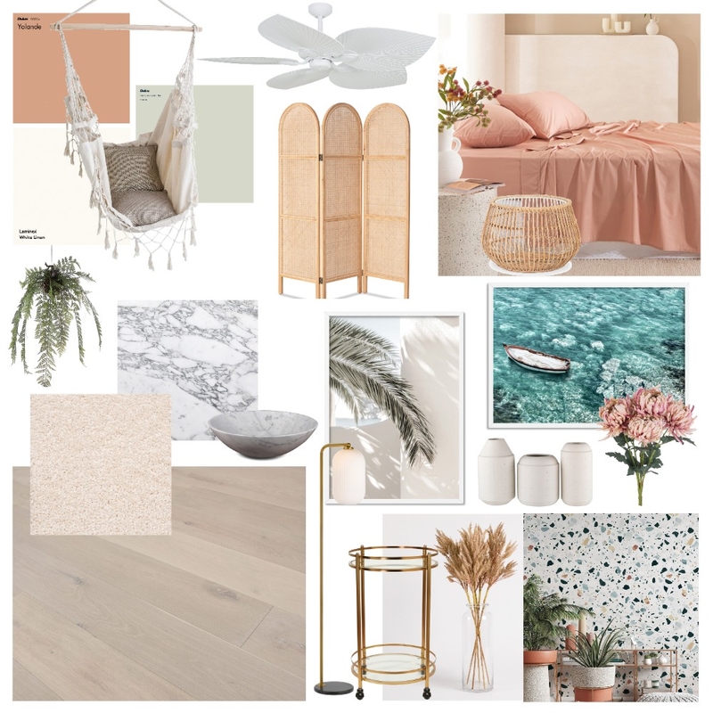 Beachy Bedroom Mood Board by Hope W. on Style Sourcebook