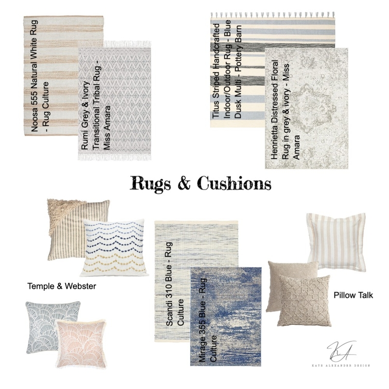 Coastal Rugs Mood Board by Kaleexander on Style Sourcebook