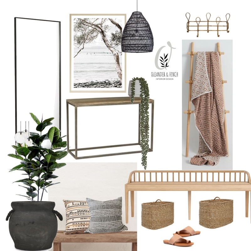 Entryway Mood Board by Oleander & Finch Interiors on Style Sourcebook